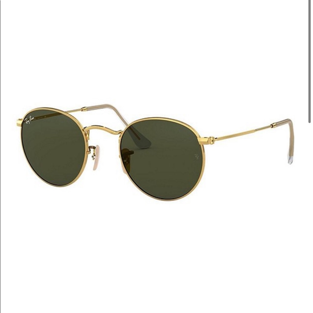 NWT Ray Ban Green/Black Gold Frame